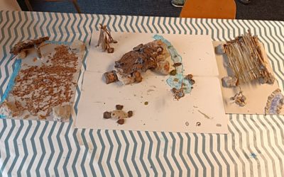 Maquettes d&rsquo;habitations du Paléolithique